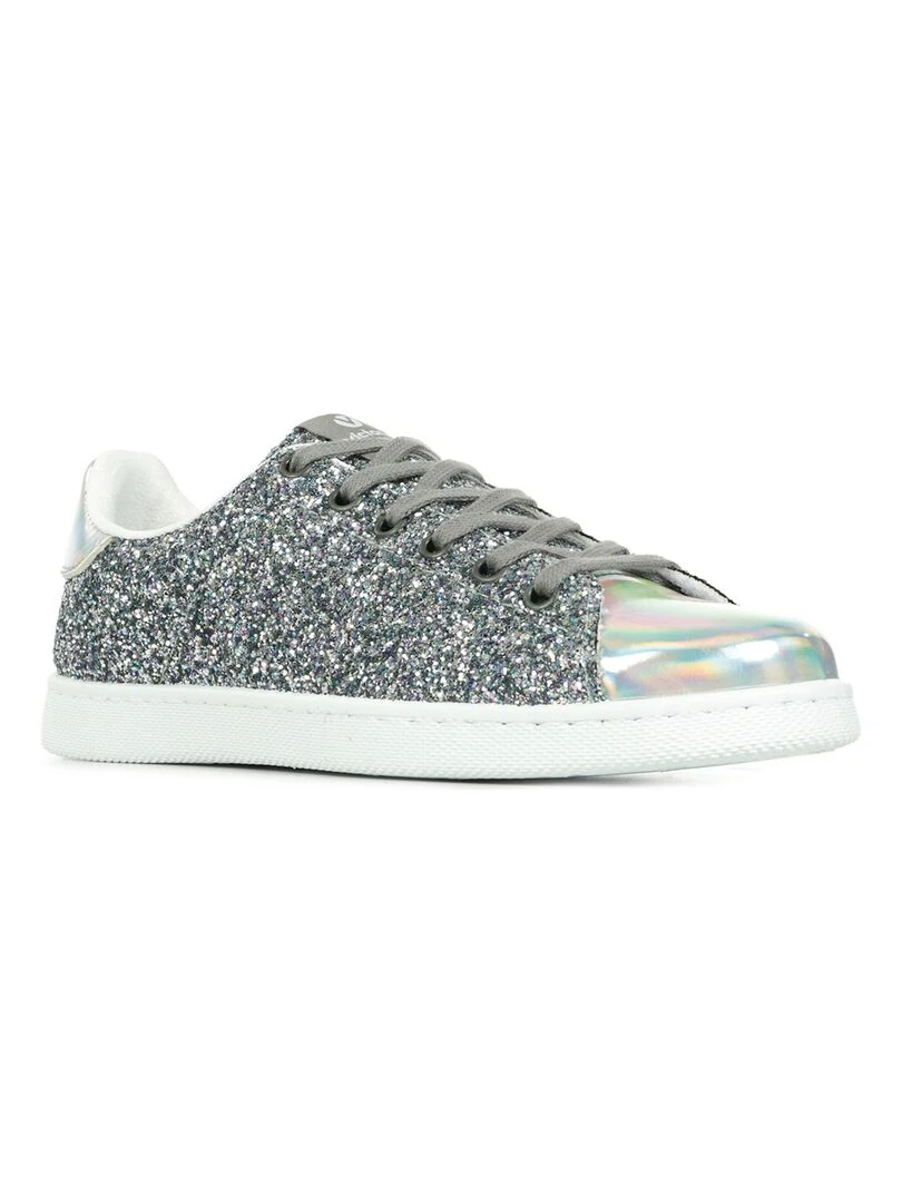 Baskets Deportivo Tennis Glitter Y Espero Gris