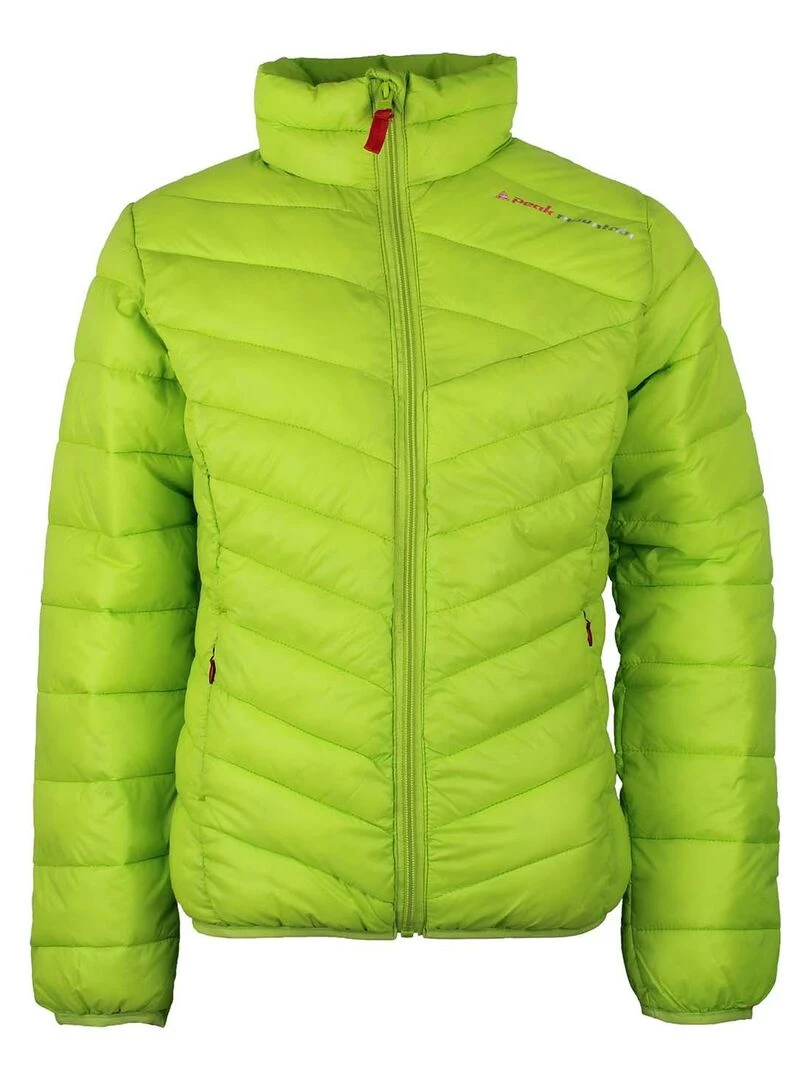 Doudoune fine fille GALKING PEAK MOUNTAIN Vert anis