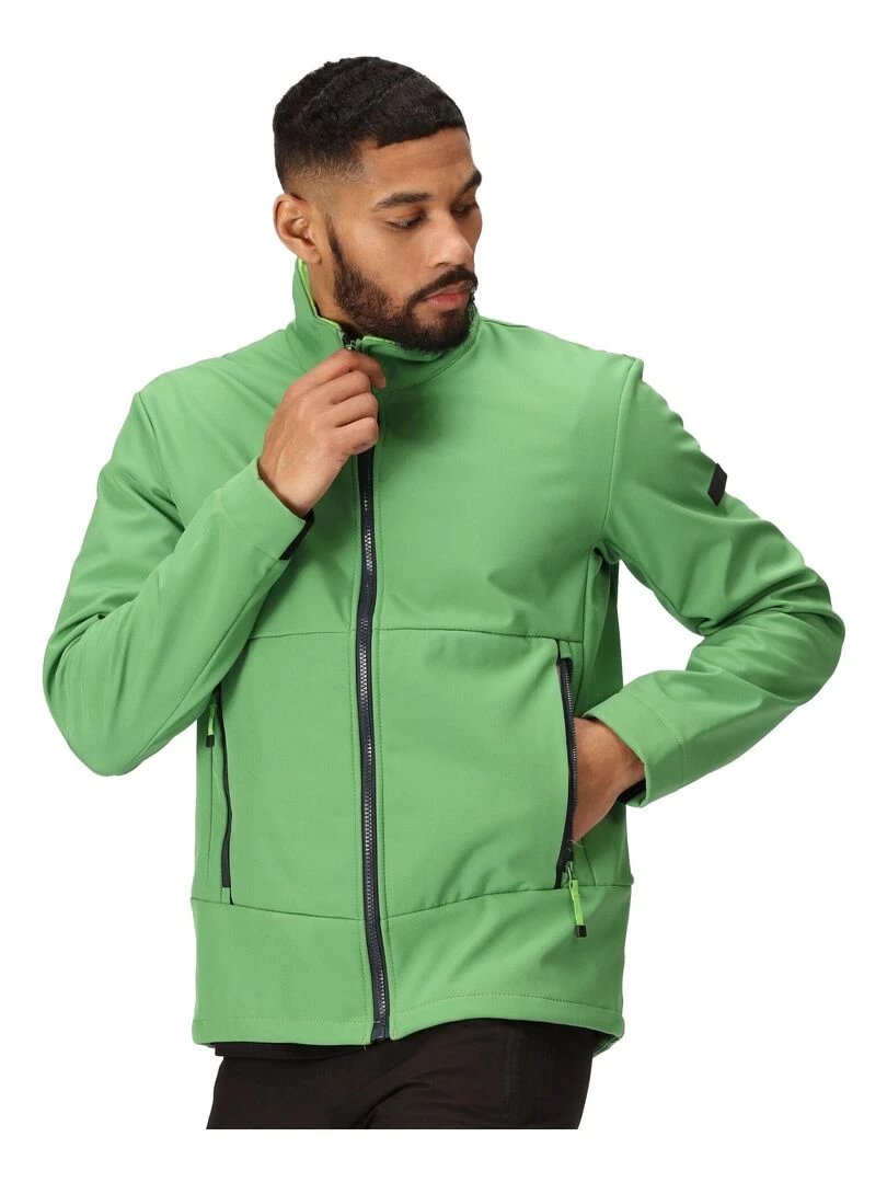 Regatta   Veste softshell DENDRICK   Vert foncé