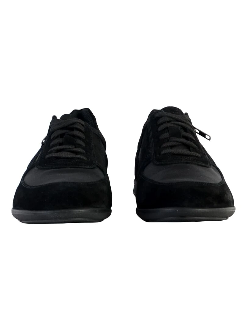 Basket Cuir Geox Ionio   Noir