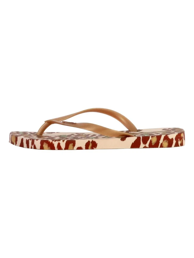 Tong à Enfiler Ipanema Animale Print III Beige