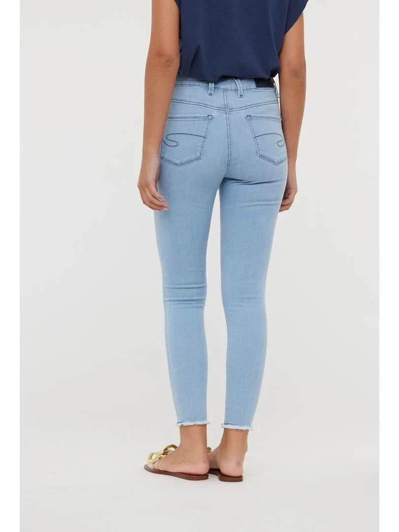 Lee Cooper   Jean coton skinny LC115F   Bleu