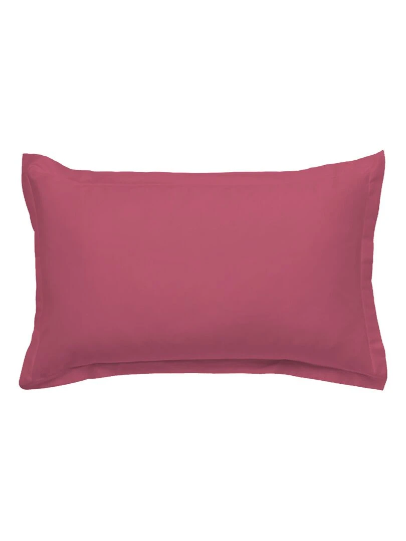 Future Home Lot de 2 taies d'oreiller en coton Fuchsia 50x70cm Rose fushia