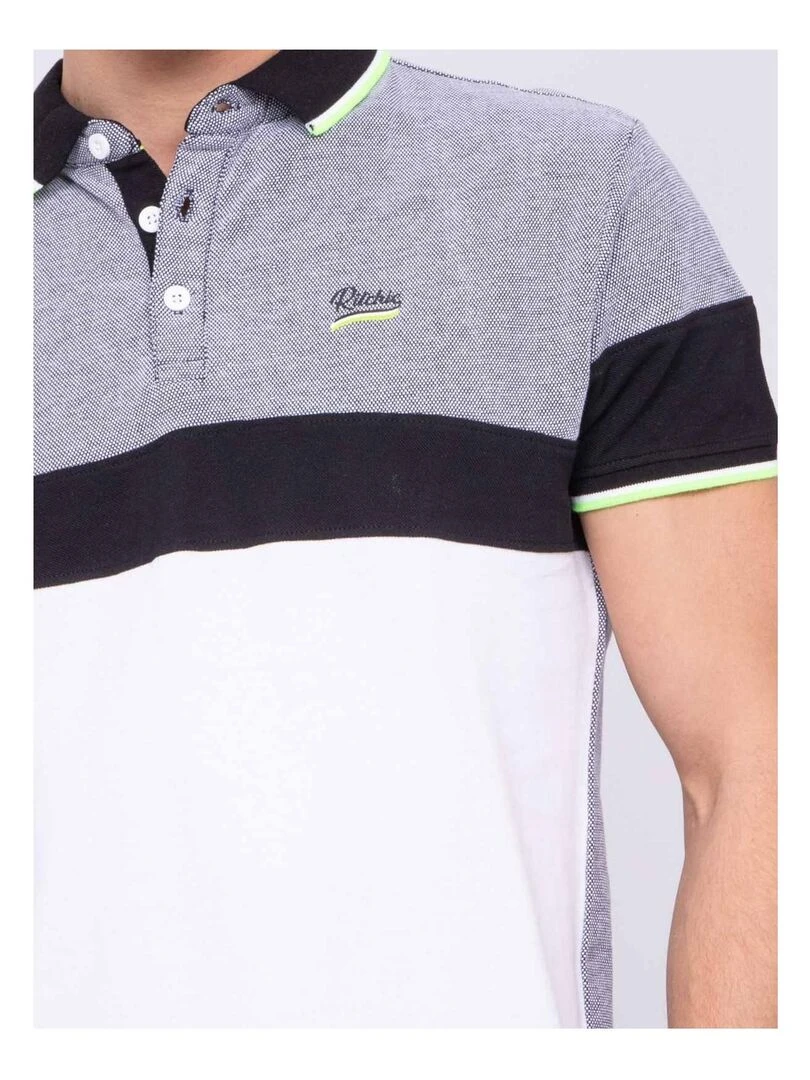 Polo pur coton PECOLO   Noir