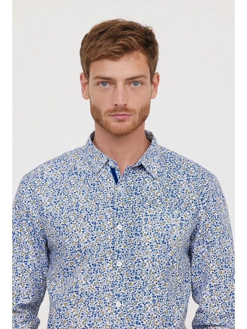 Lee Cooper   Chemise manches longues coton regular DIOLI   Blanc