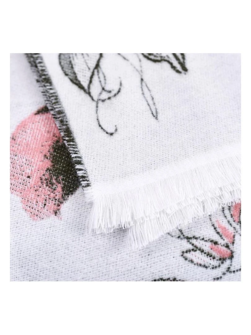 Echarpe Maka   Made in France   Blanc