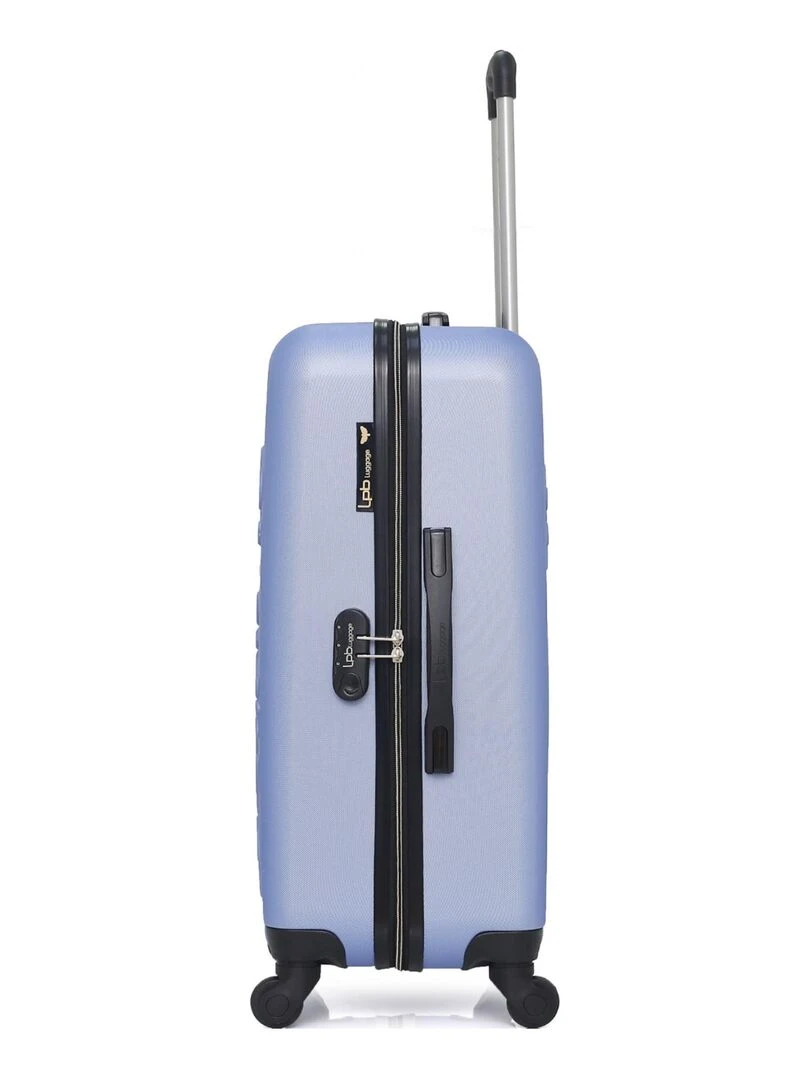 LPB LUGGAGE   VALISE WEEKEND ABS ELEONOR 4 ROUES 65 CM   Bleu