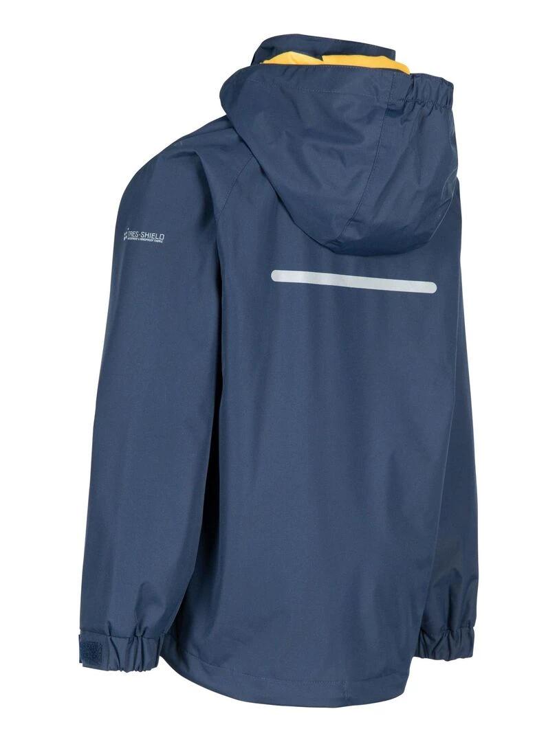 Trespass Veste imperméable OVERWHELM Bleu marine