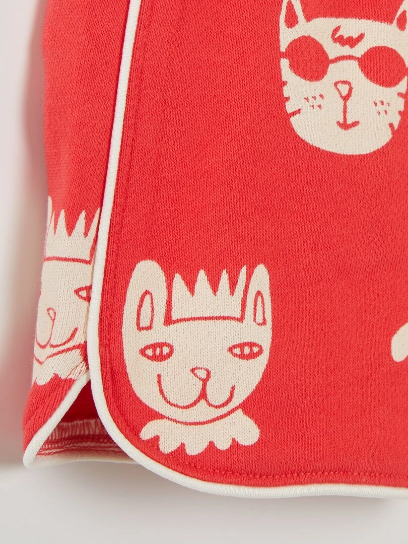 Short à taille élastiquée X Little Bad Wolf   Mixte   ROSE