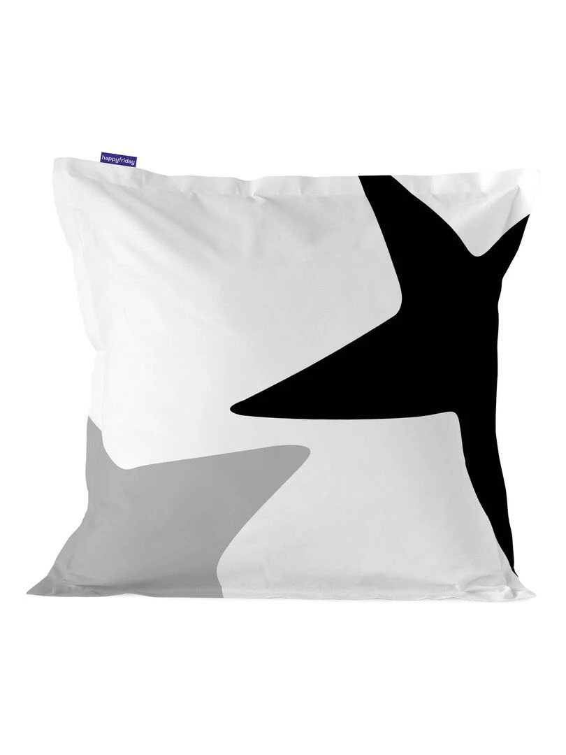 Housse de coussin Constellation "Happyfriday" Blanc