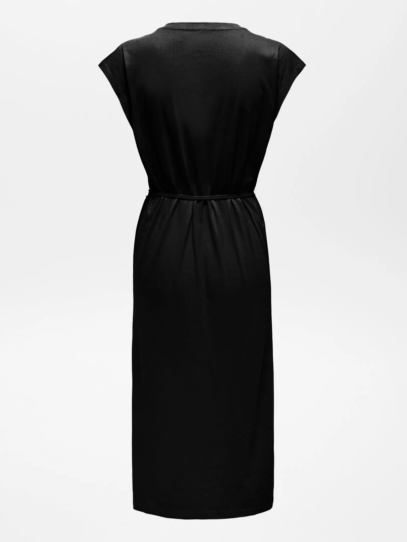 Robe en jersey noir