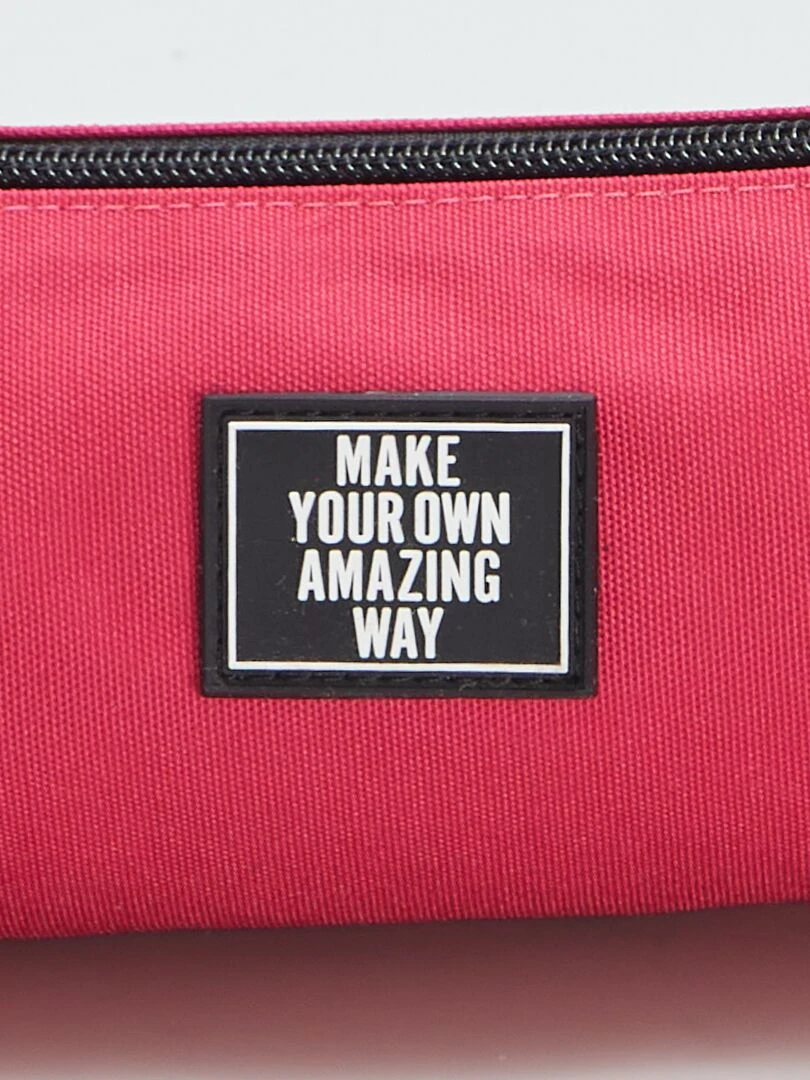 Trousse ronde   Rose