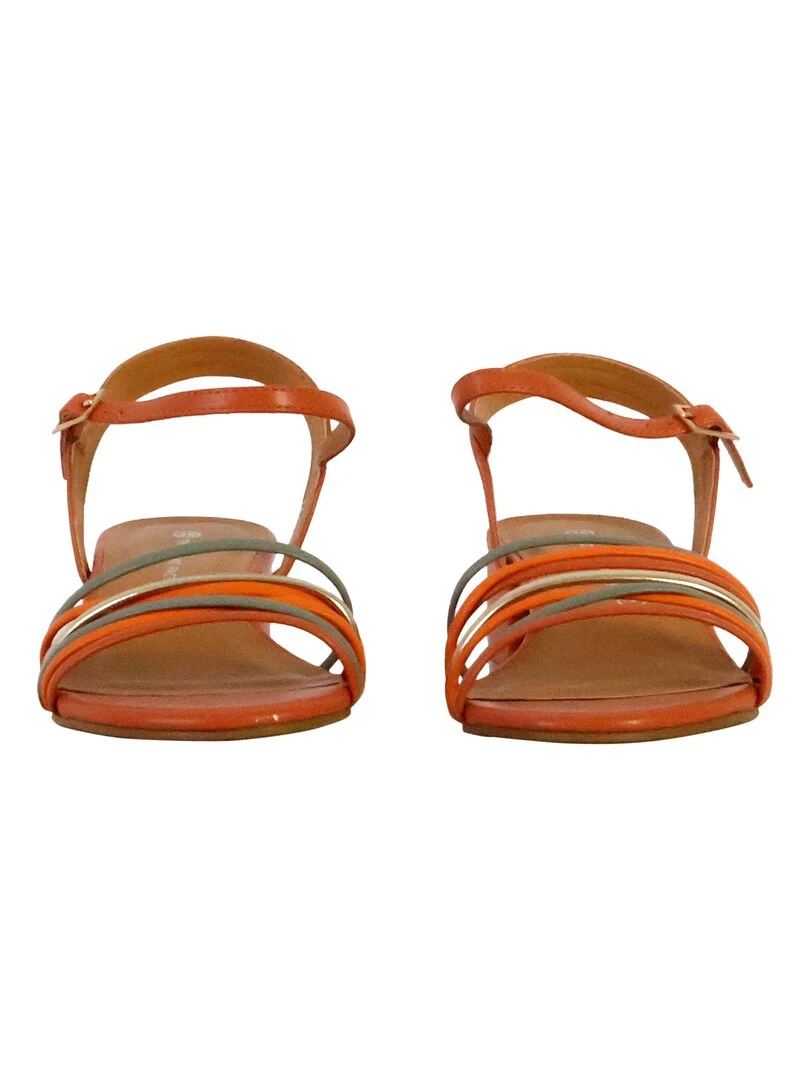 Sandales à Talons The Divine Factory   Orange