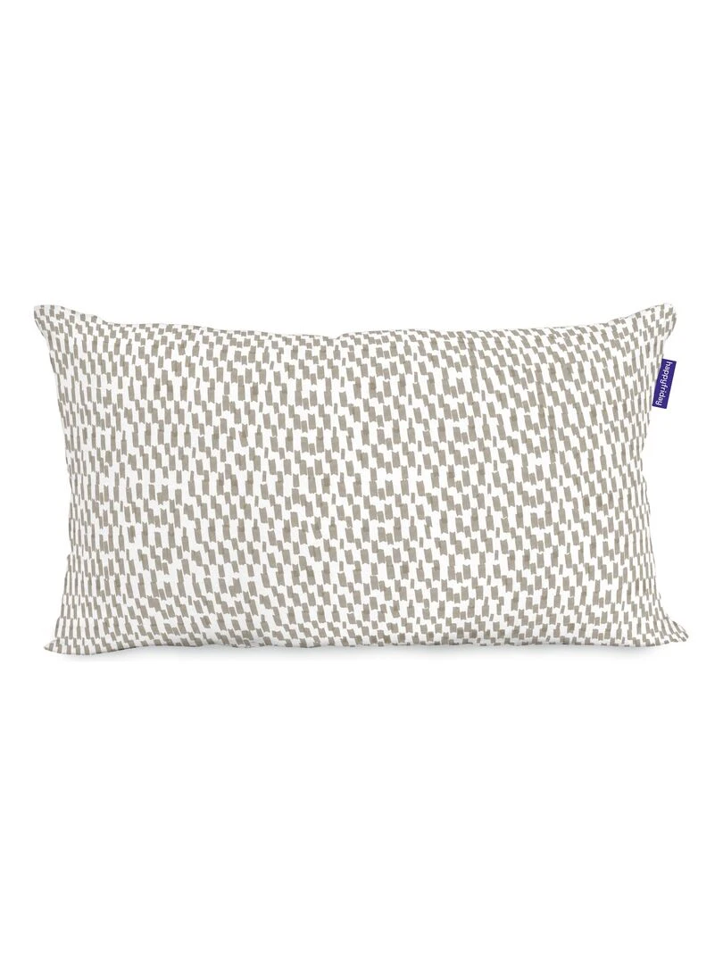 Housse de coussin Light "Happyfriday"   Blanc