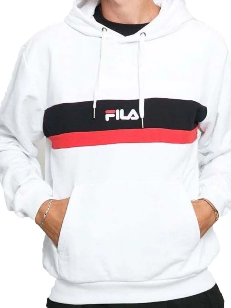 Sweat à Capuche Fila Radomir Blanc