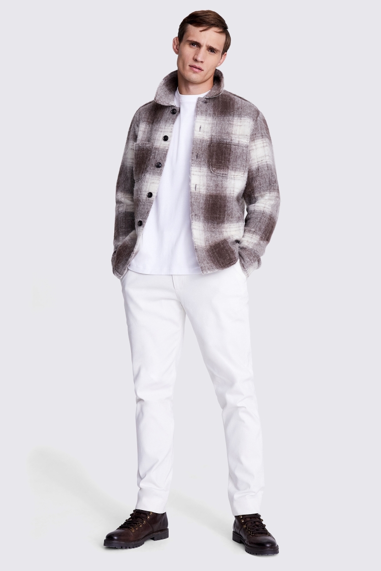 Regular Fit Green Stretch Shirt   Buy Online at Moss