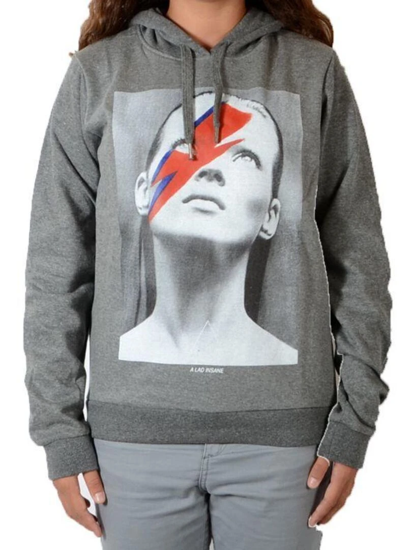 Sweat Little Eleven Paris Katos Kate Moss Mixte Garçon Fille Gris Gris