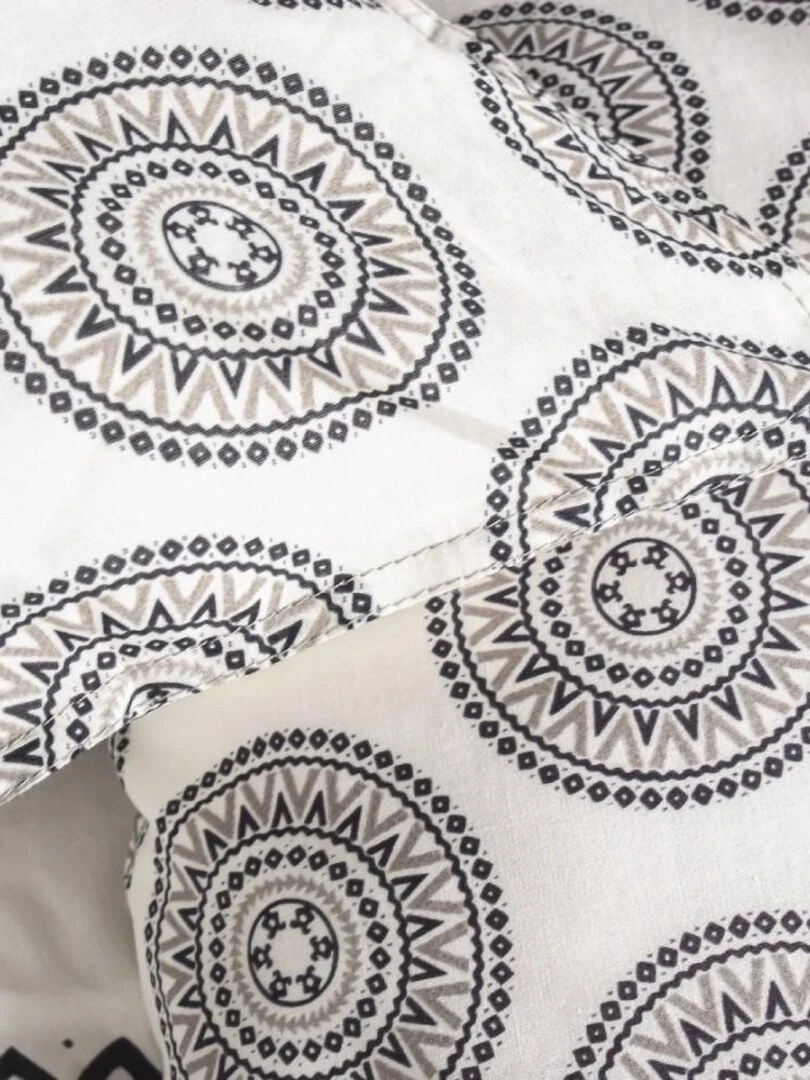 Housse de couette  Sunshine Namanar + taie(s) 100% coton 57 fils   Blanc