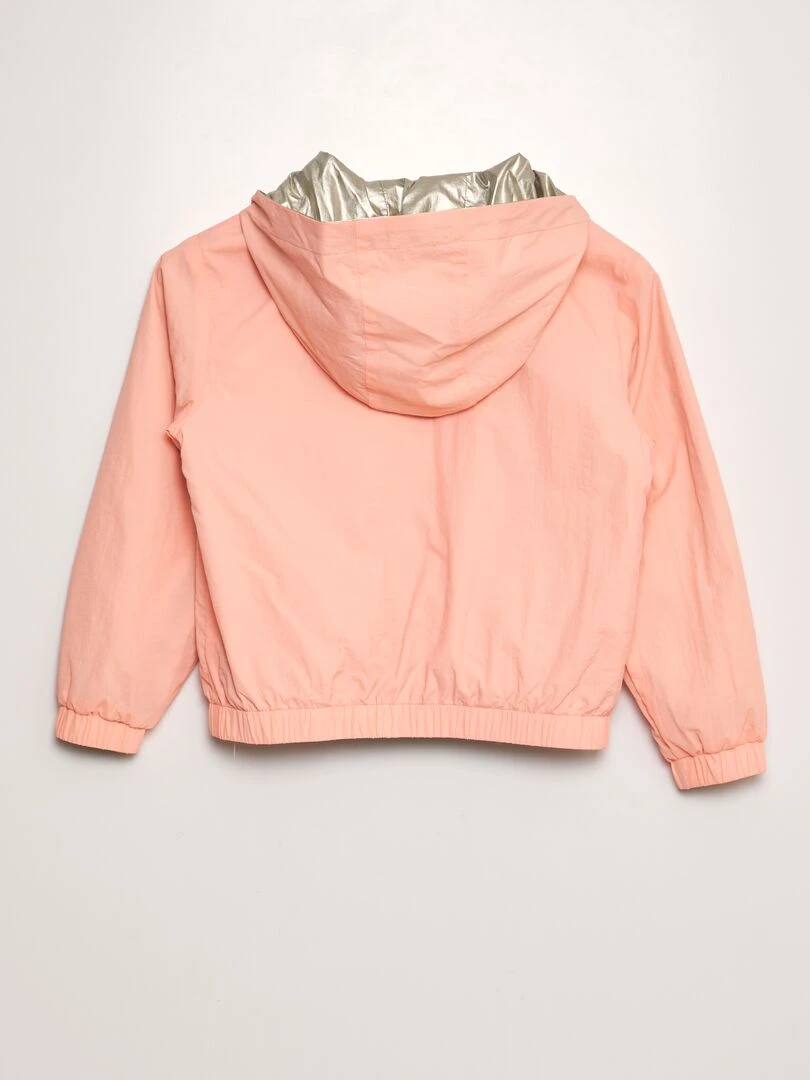 Coupe vent réversible   Doré