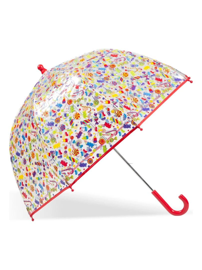 Parapluie transparent enfant PVC/Bonbon Transparent