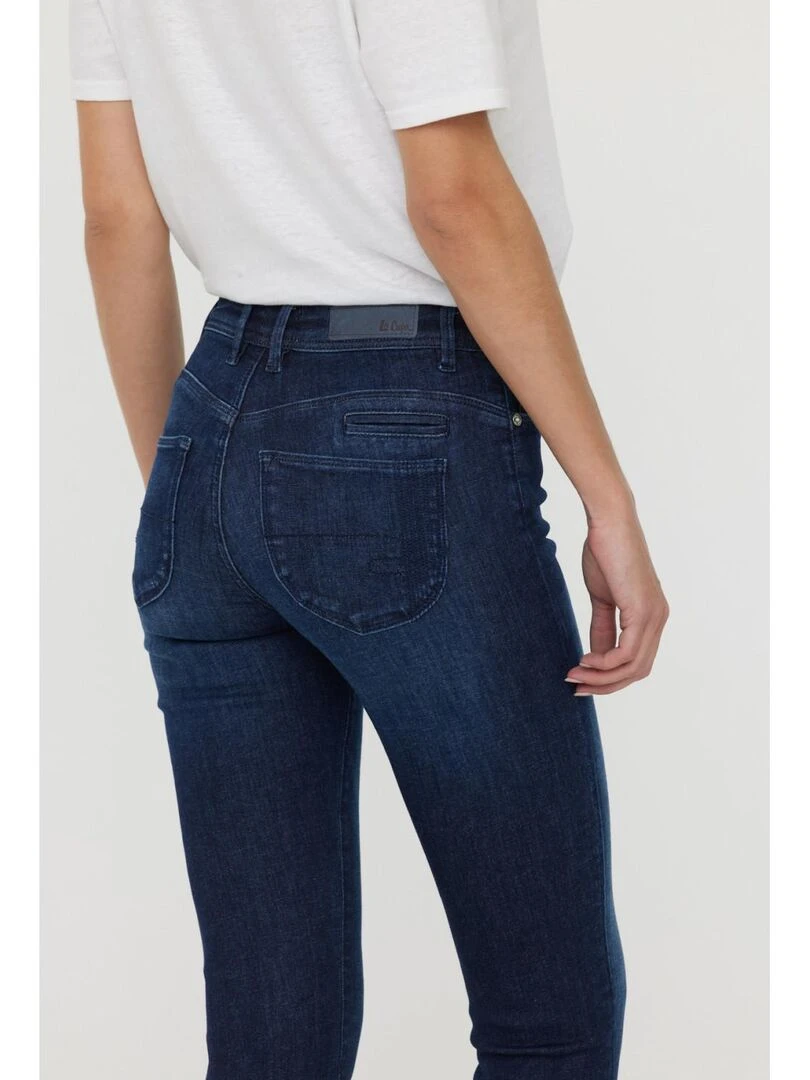 Lee Cooper   Jean coton slim push up JANA   Bleu