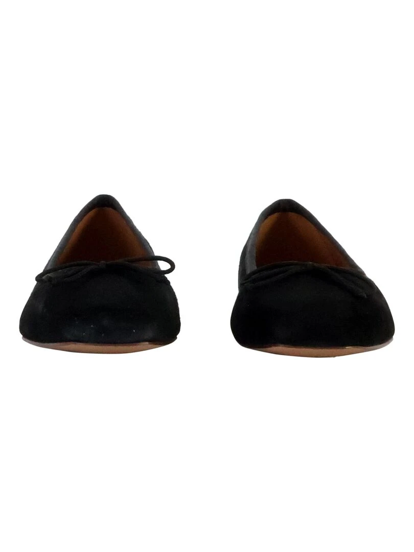 Ballerine Cuir Geox Marsile   Noir