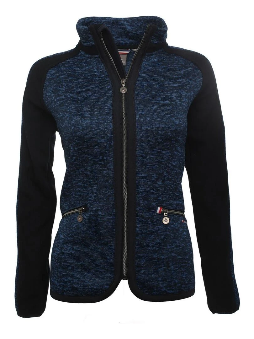 Blouson polaire femme ASPHERE   Bleu marine