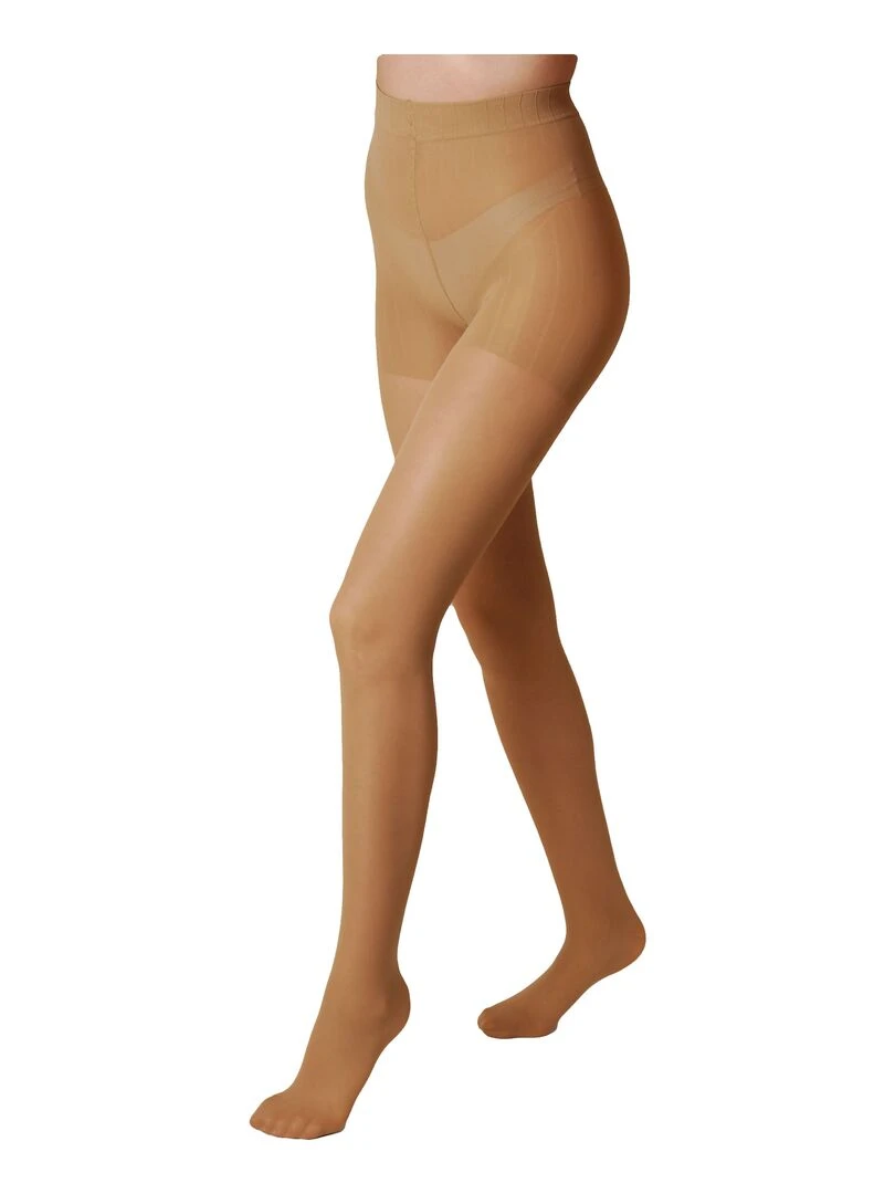 Relaxa 70den Effet revitalisant avec culotte gainante Beige