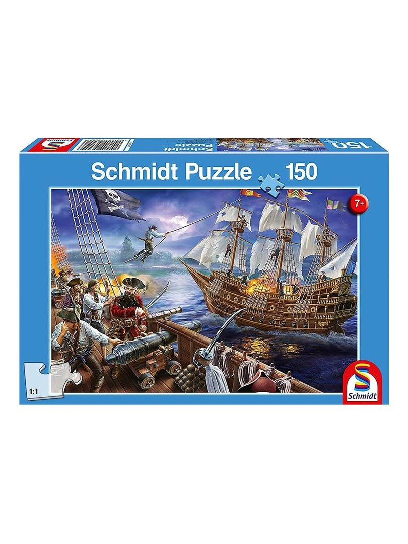 Puzzle 150 pièces : Aventures avec les pirates N/A