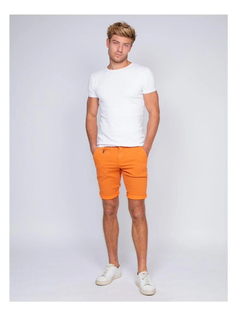 Bermuda chino BODELTA   Orange
