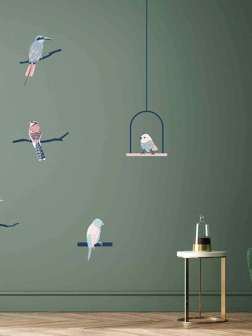 Sticker mural   Oiseaux Et branches   N/A