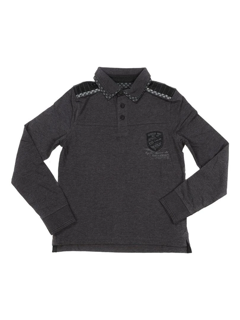 POLO POPPY BOY Gris