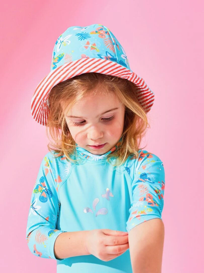 Chapeau Reversible Archimède Bleu