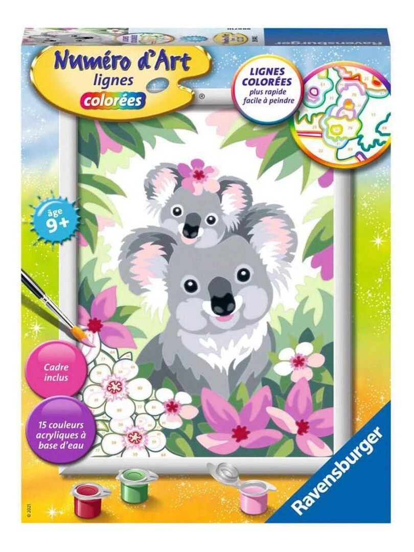 Numéro d'art   moyen   Maman koala et son bébé   N/A