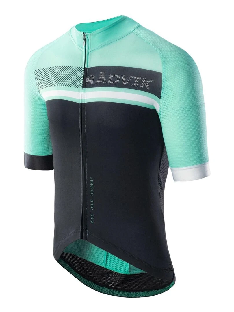 Radvik   Maillot de cyclisme FOXTROT   Bleu canard
