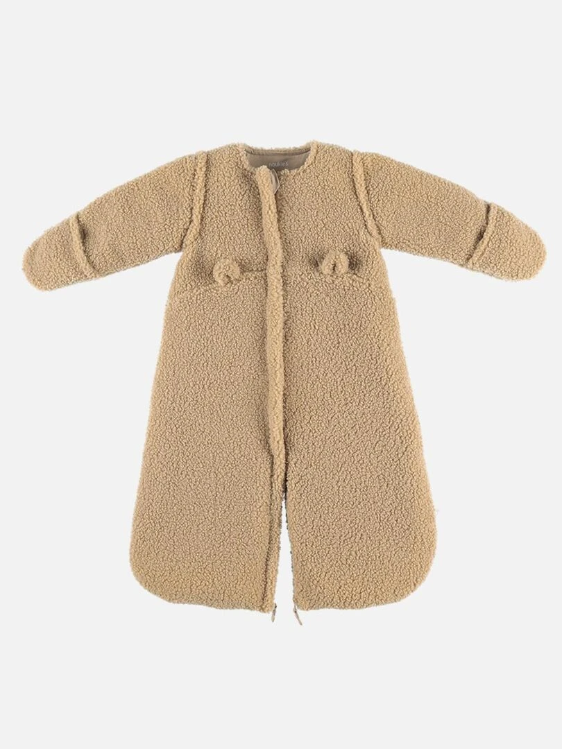 Combinaison nomade en teddy Orange