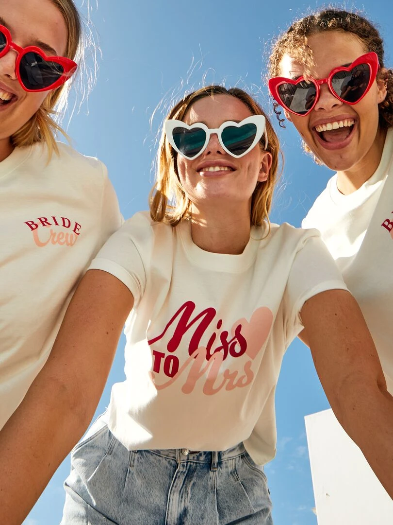Tee shirt spécial EVJF Miss to Mrs