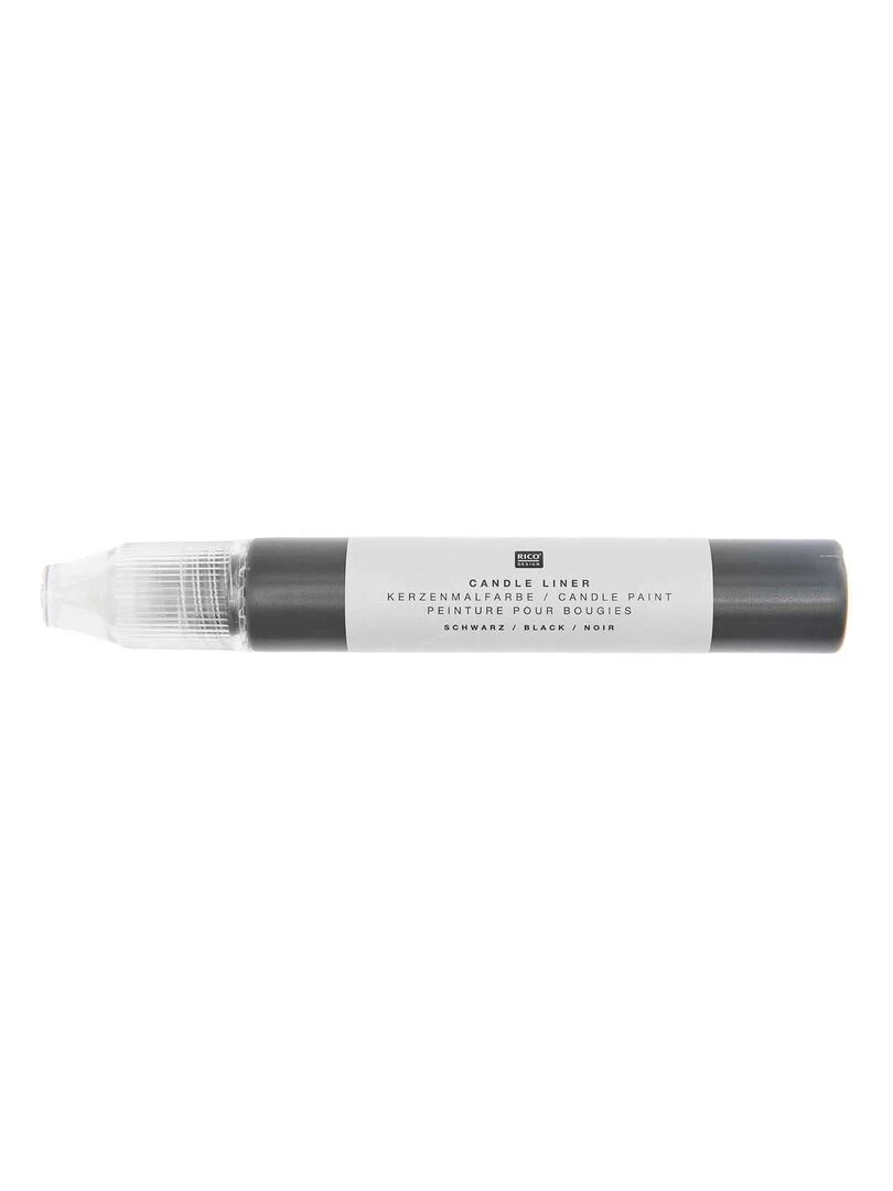Peinture pour bougie 30 ml Noir Noir