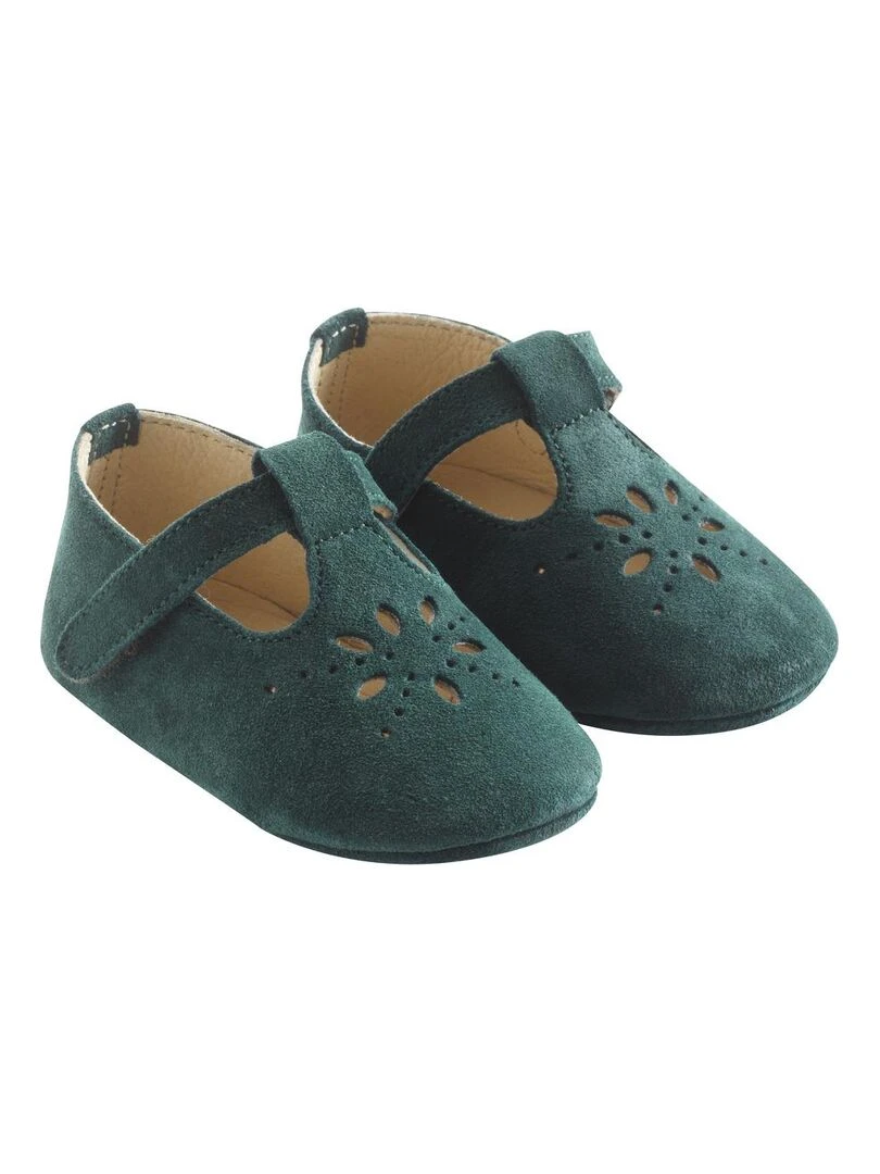 Salomé cuir souple Vert
