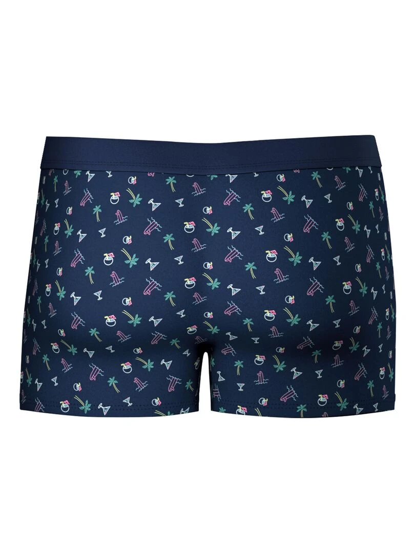 Boxer de bain homme Wave   Bleu marine