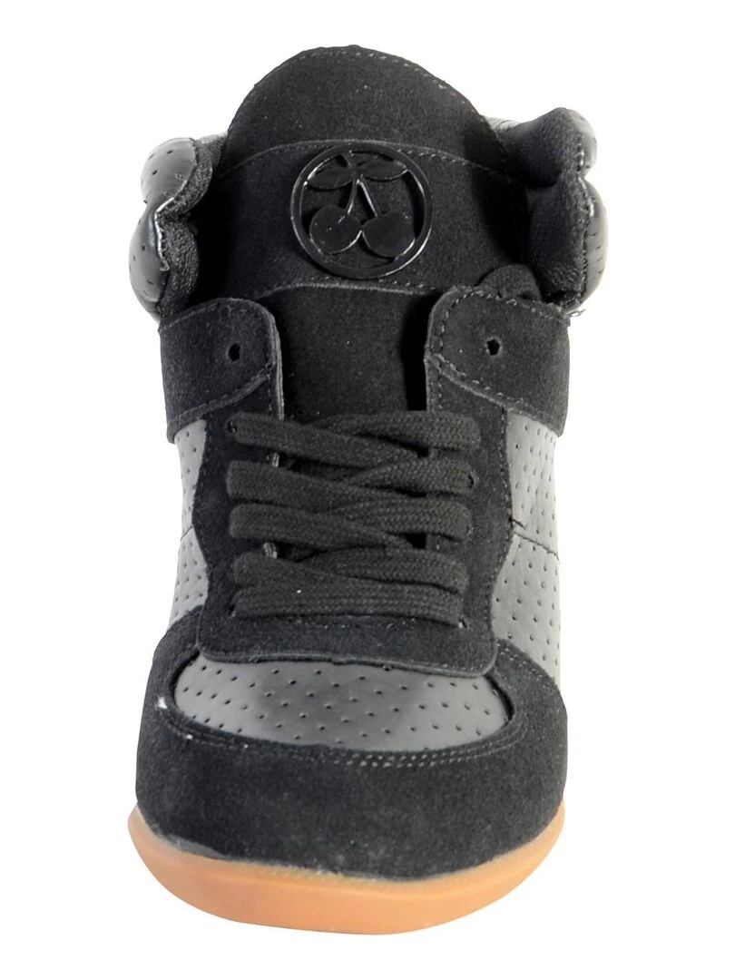 Basket Le Temps Des Cerises Vic H17 Perf   Noir