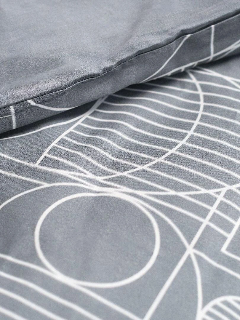 Parure de lit  'SUNSHINE JACOB' 'TODAY'   Gris