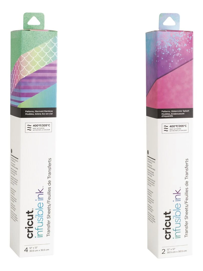 6 Feuilles de transfert multicolores 30 5 x 30 5 Cm Cricut N/A