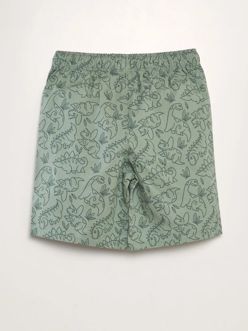 Bermuda imprimé   Kaki