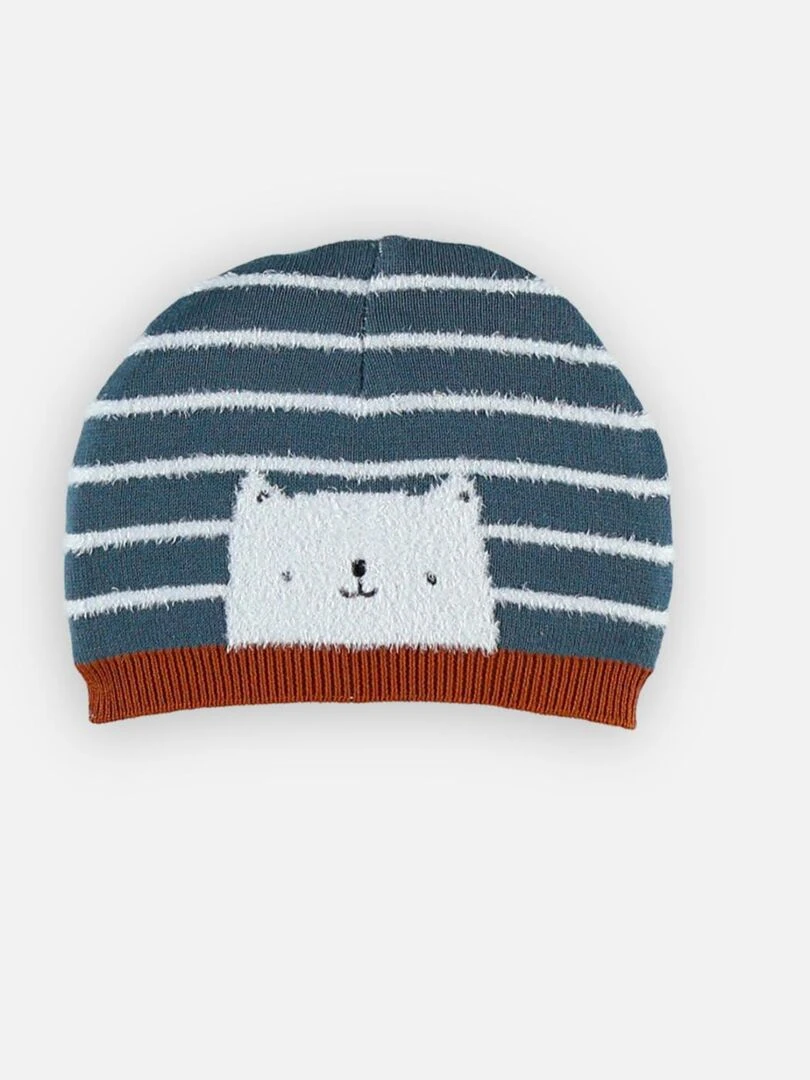 Bonnet en tricot foncé Noukie's Vert