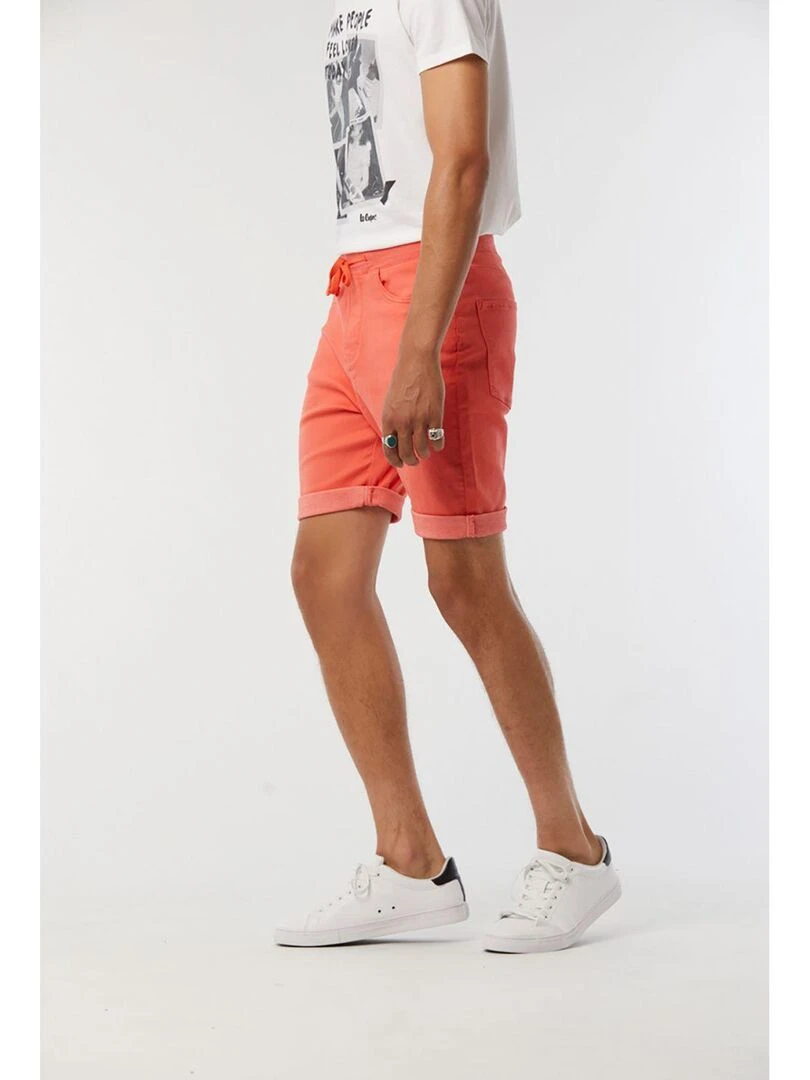 Lee Cooper   Short coton regular NAZRI   Orange