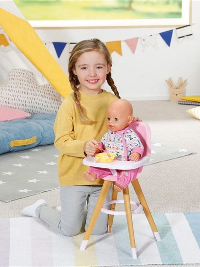 BABY Born Chaise haute pour poupée de 43 cm N/A