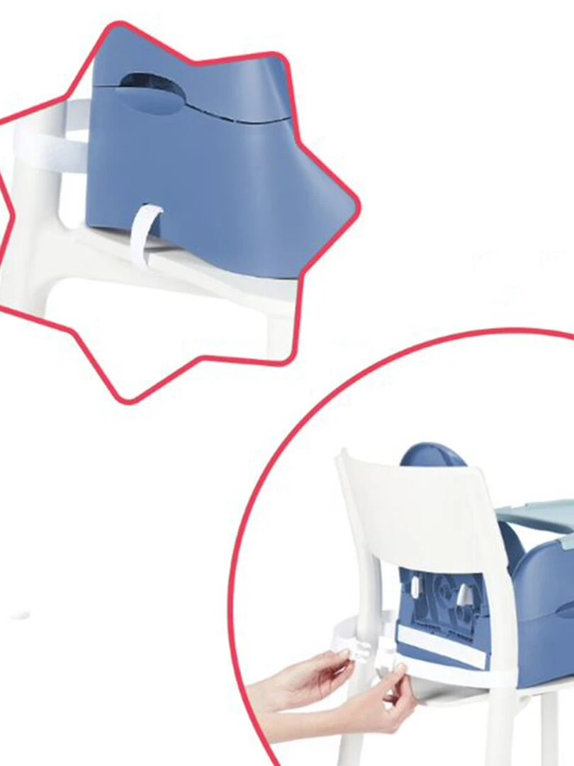 Rehausseur 'Badabulle'   Bleu