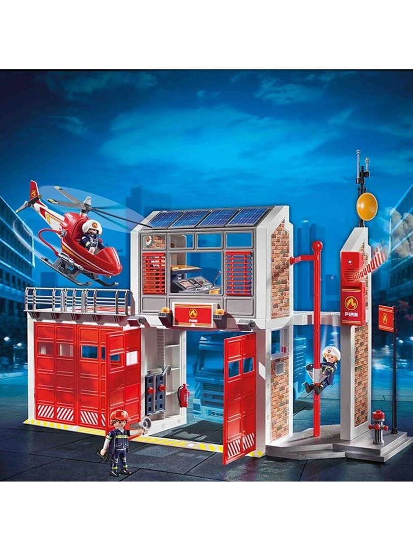 City Action   Set de 3 Boîtes Playmobil sur le thème des pompiers   N/A