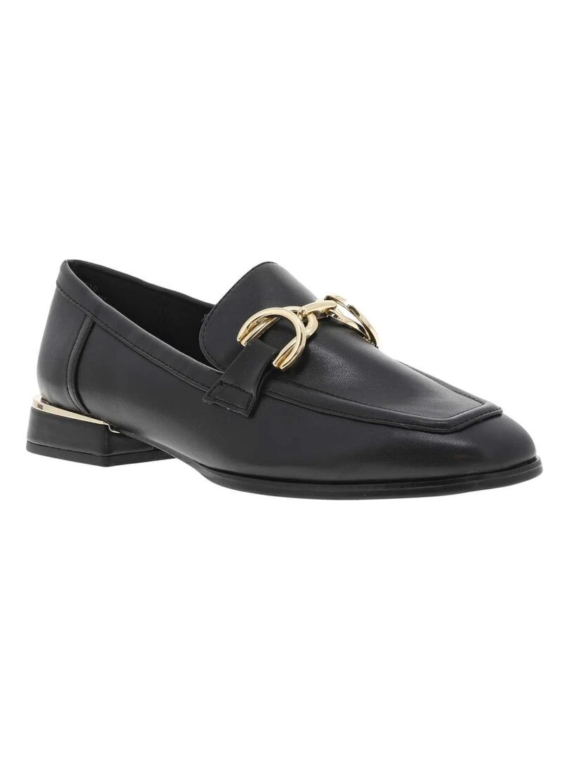 MARCO TOZZI Mocassins talon plat Noir